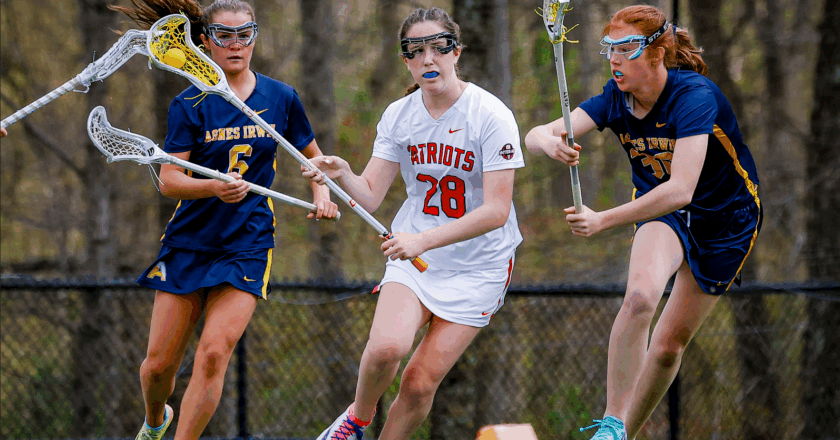 Freshmen step up on girls lacrosse