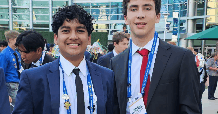 Meinstein ‘26, Reddy ‘27 stand out at FBLA National Leadership Conference