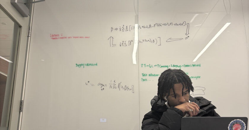 Joshua Wangia takes AI passion from Upper School to college