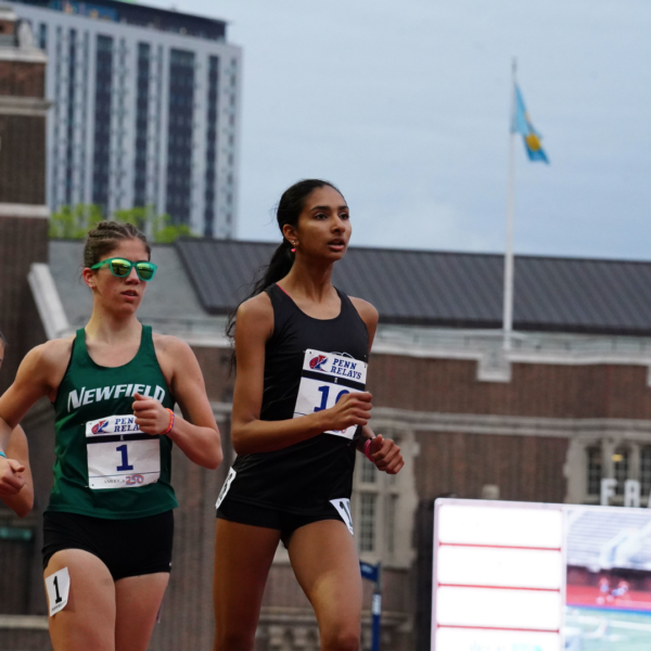 Shyna Patel ‘29 racewalks to victory