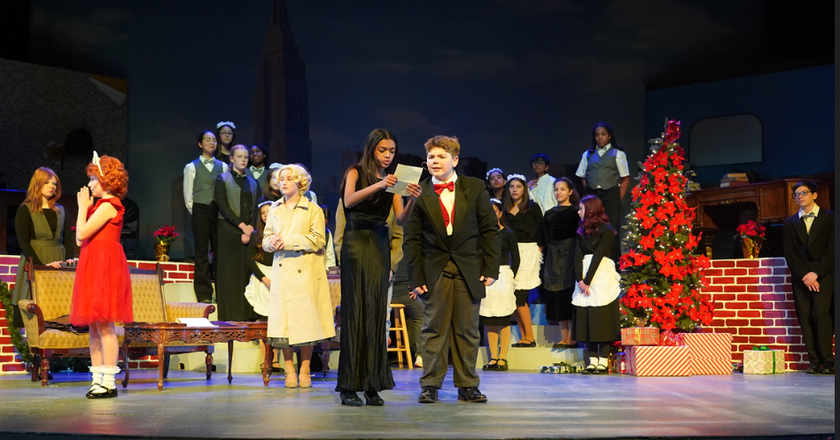 Amara Nadiga attends Broadway program in New York City