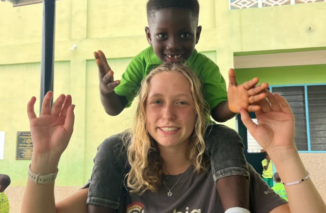 Wenneker-N. combines cultural learning, service in Ghana